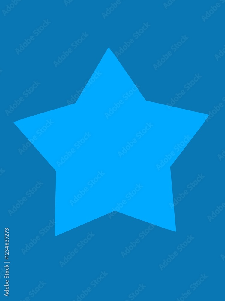 Obraz premium 星の背景 シンプルな手描きのイラスト