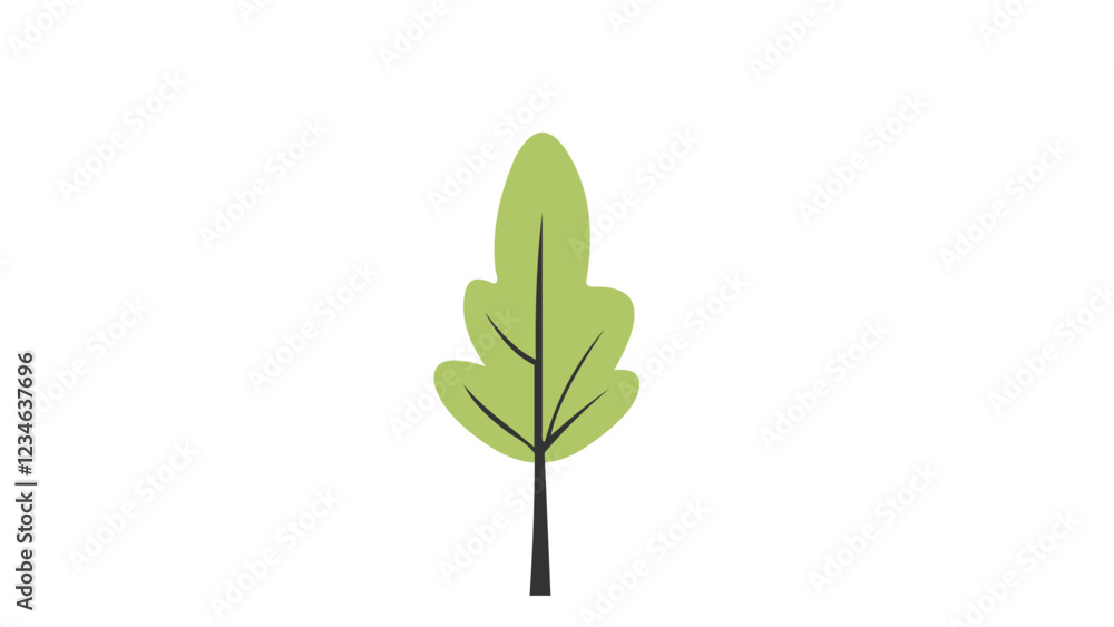 A big tree with green isolated over white background, Single green tree, Green tree illustration, Single green tree isolated on a white background vector, Green Tree Illustration - Simple Nature Icon A big tree with green isolated over white background, Single green tree, Green tree illustration, Single green tree isolated on a white background vector, Green Tree Illustration - Simple Nature Icon