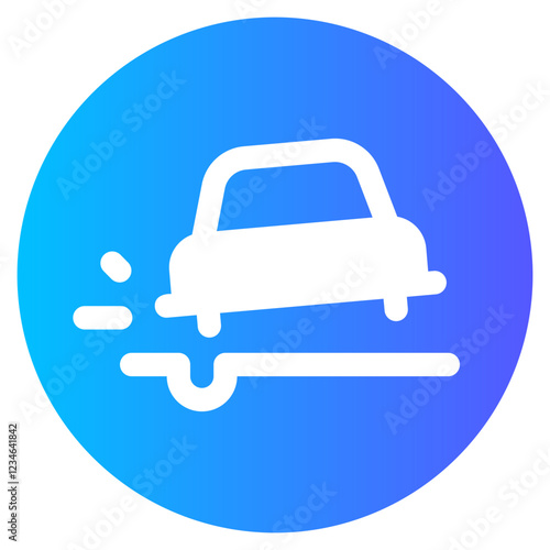 pothole gradient icon