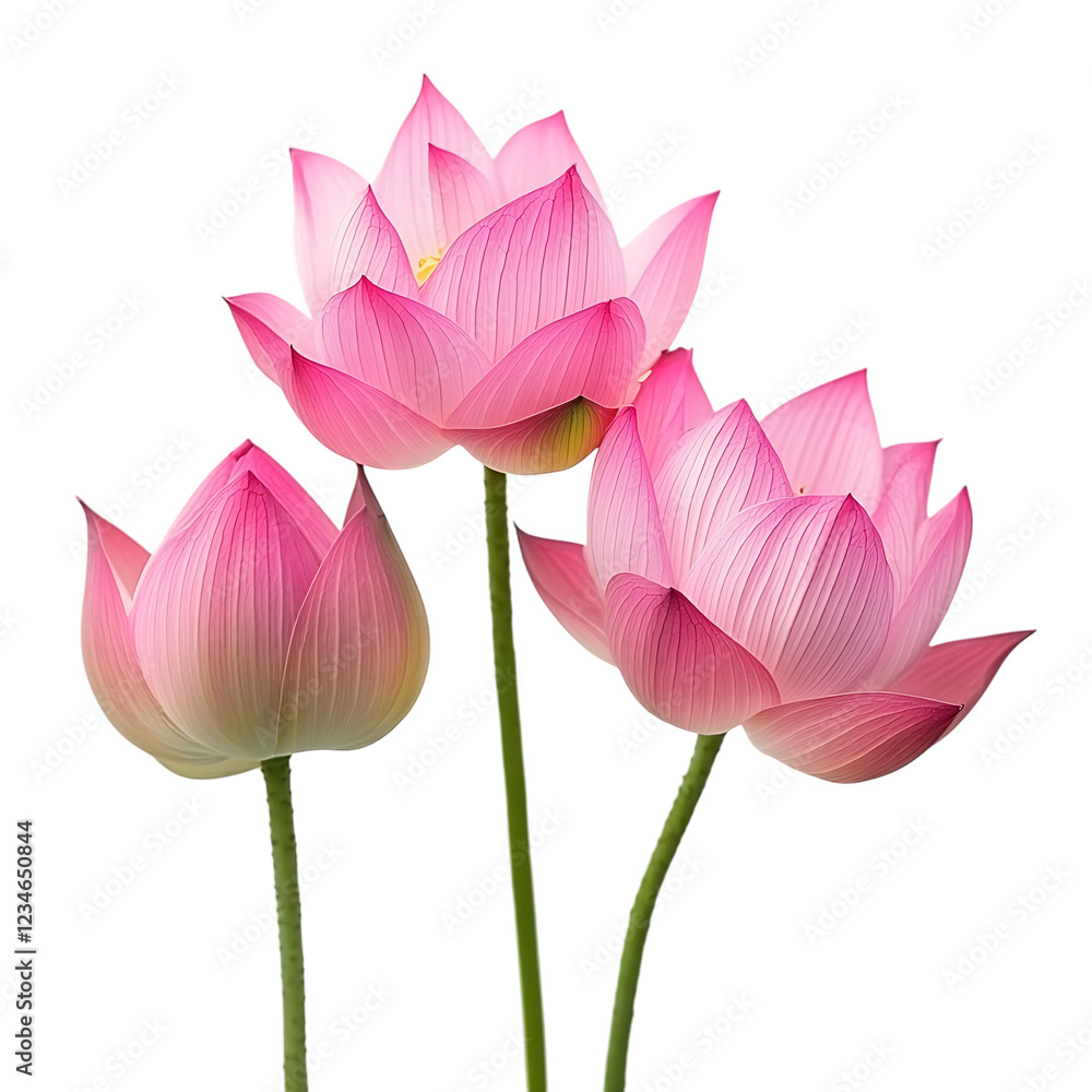 PNG Serene Lotus Blossoms Against Transparent Background for Wellness Branding, Spa Promotions, or Tranquil Nature Designs PNG Serene Lotus Blossoms Against Transparent Background for Wellness Branding, Spa Promotions, or Tranquil Nature Designs