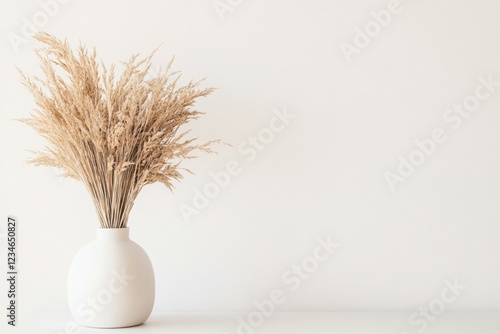 Minimalist Dried Flower Arrangement