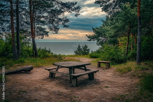 Jezioro Góreckie, located in Wielkopolski Park Narodowy, Poland