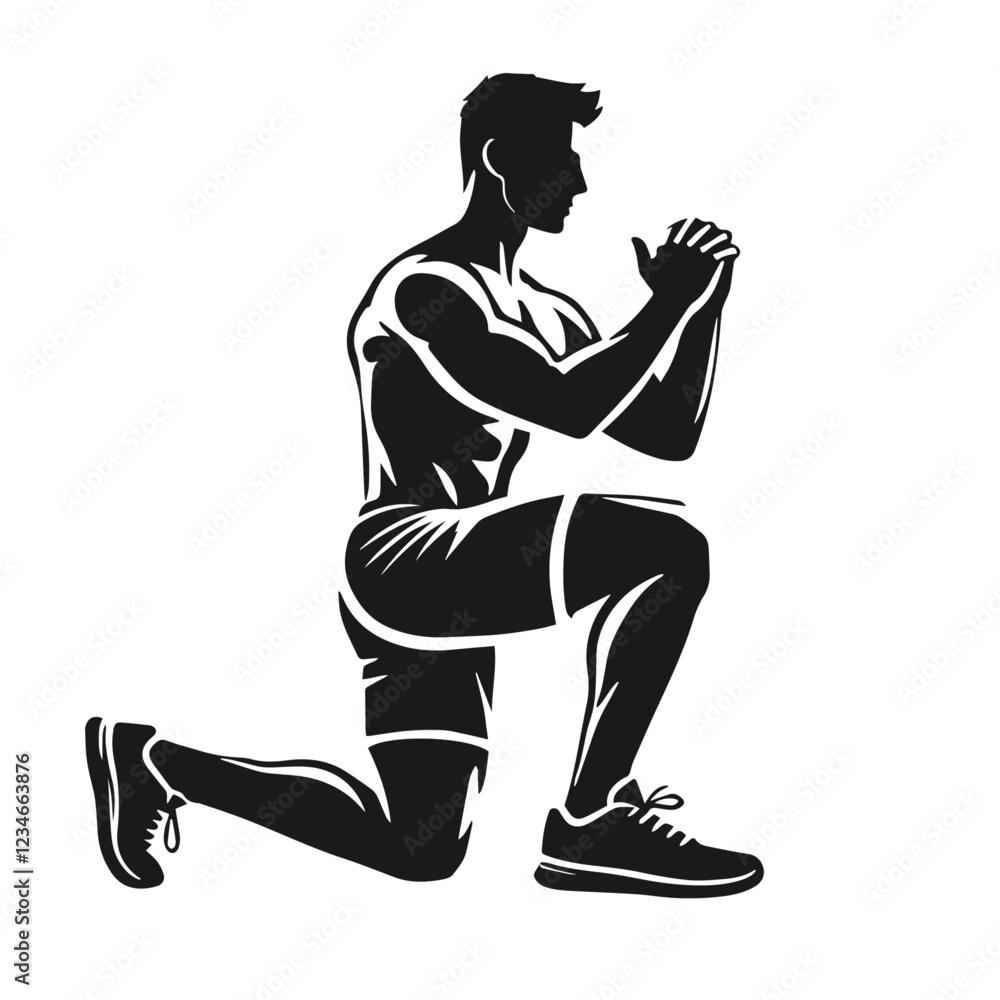 Fototapeta premium exercising