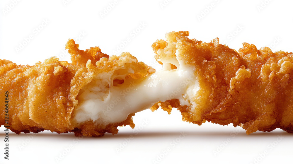 Crispy Fried Mozzarella Sticks Crispy Fried Mozzarella Sticks