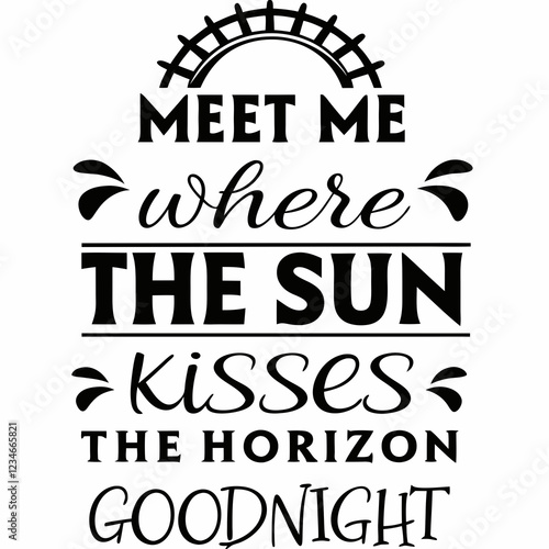 summer sunsets typography t-shirt design