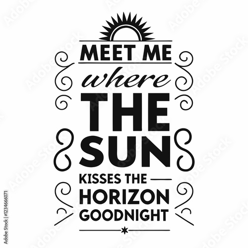 summer sunsets typography t-shirt design