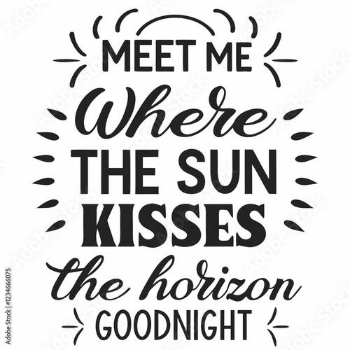 summer sunsets typography t-shirt design