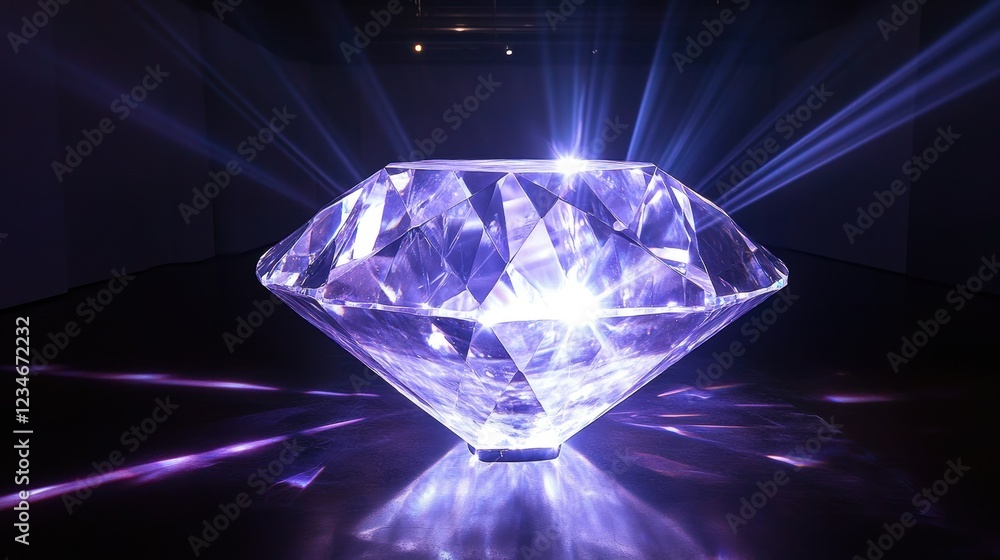 High fidelity laser light show featuring a magnificent digital diamond art gallery High fidelity laser light show featuring a magnificent digital diamond art gallery