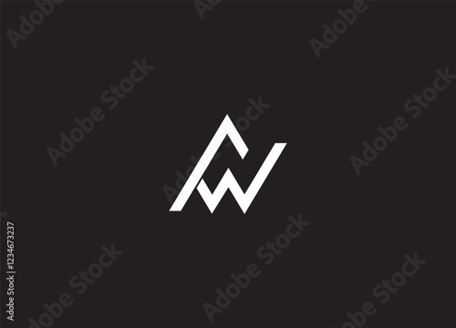 Free Download WA creative abstract logo design and letter logo - GFXLoad
