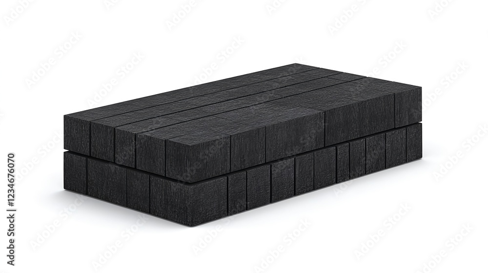 High-Quality Prefabricated Metal Wall Claddings on Isolated Background High-Quality Prefabricated Metal Wall Claddings on Isolated Background