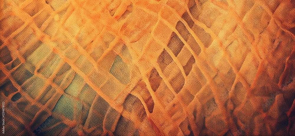 Obraz premium Vibrant Textile Patterns: A Colorful Fabric Background