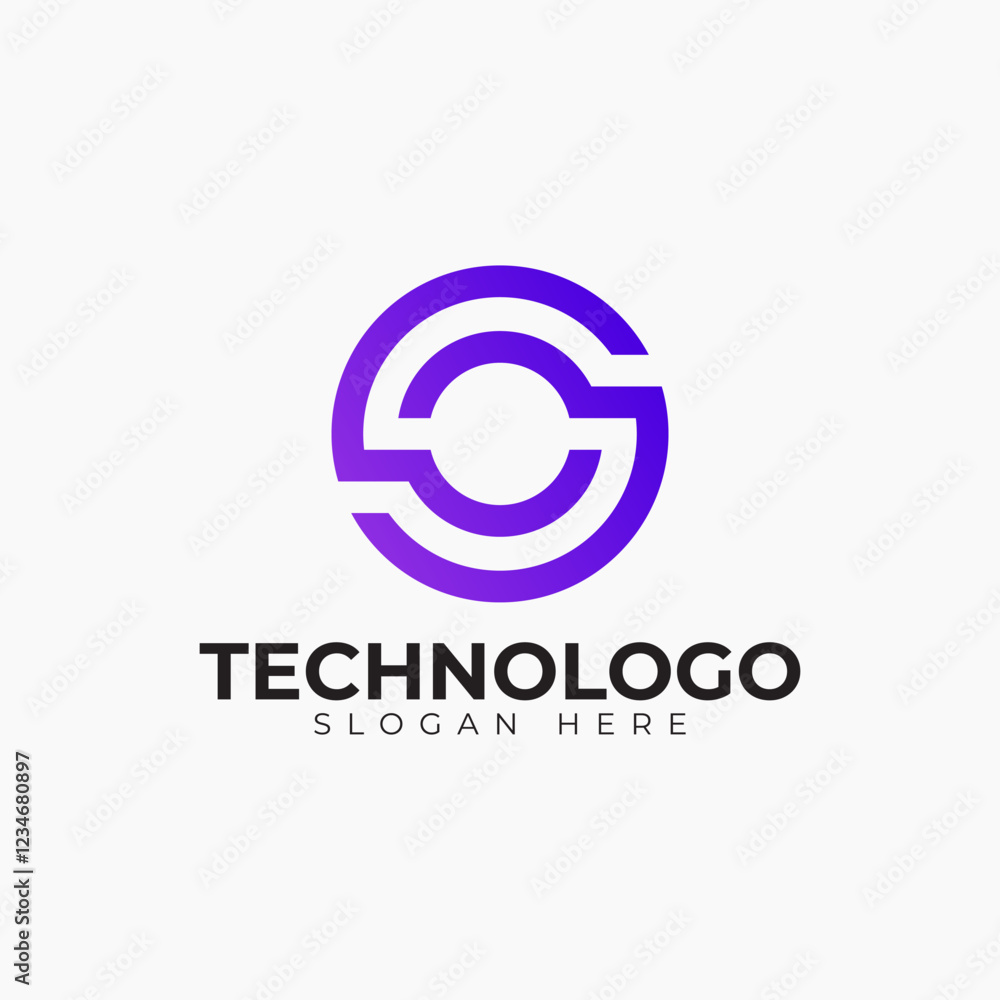 vector technology logo premium template vector technology logo premium template