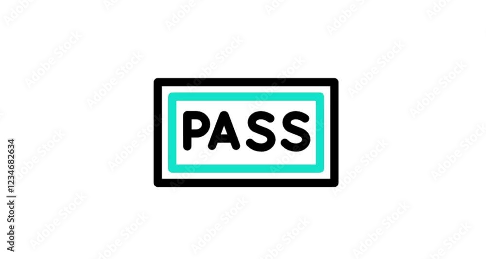 Pass text icon Pass text icon