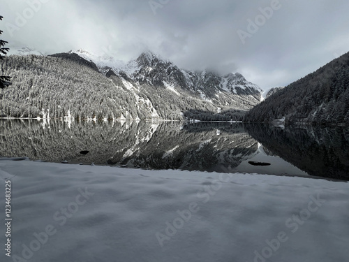 Lake of Antholz photo