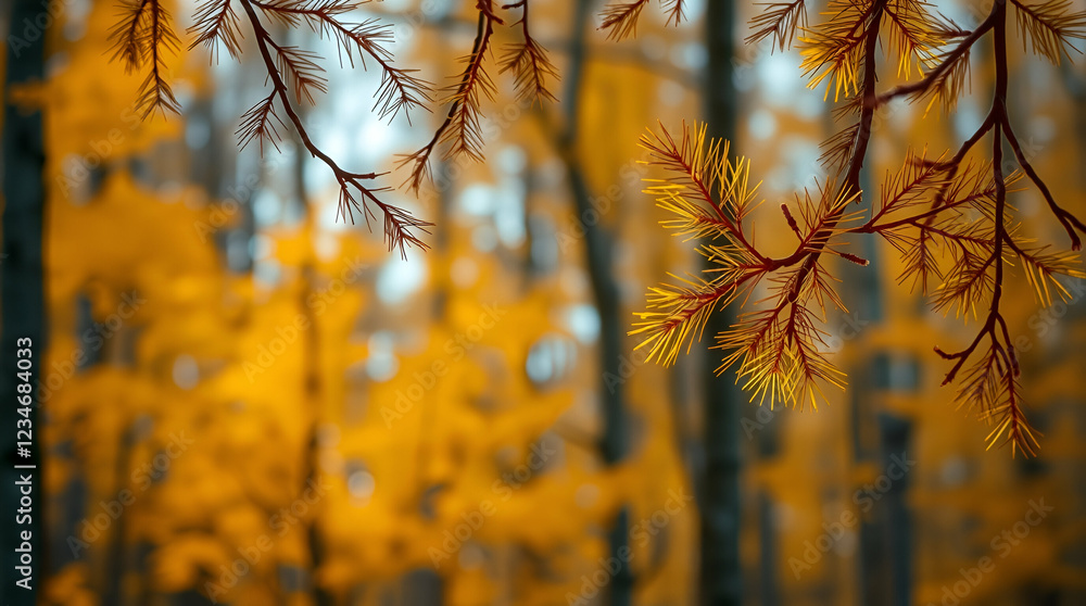 Obraz premium autumn in the forest