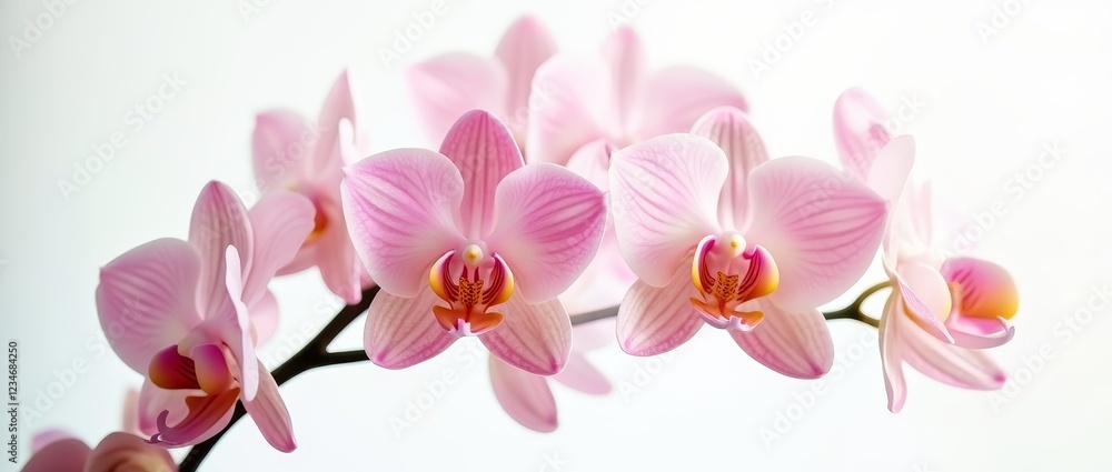 Obraz premium Delicate, exotic flowers with distinctive petals and a sweet fragrance