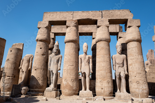 Quadro su tela temple of horus edfu egypt