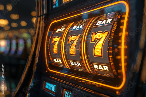 Machine à sous au casino