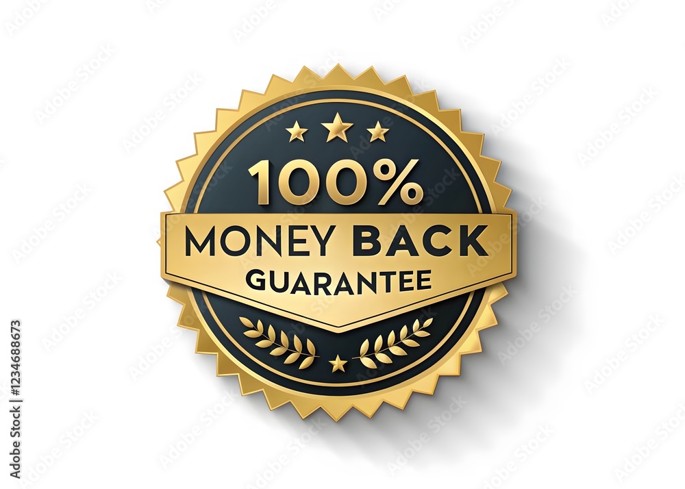 Premium 100% Money-Back Guarantee Badge for Trusted Purchases Premium 100% Money-Back Guarantee Badge for Trusted Purchases