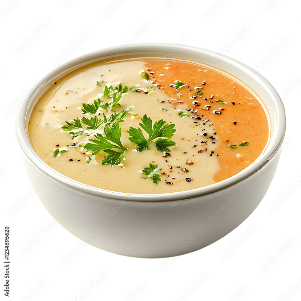 PNG Creamy Soup Duo Against Transparent Background for Culinary, Comfort Food, or Recipe Design Projects PNG Creamy Soup Duo Against Transparent Background for Culinary, Comfort Food, or Recipe Design Projects