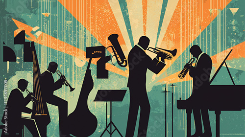 jazz festival background