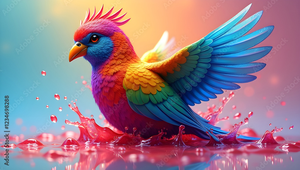 Fototapeta premium The Beauty of Birds: Celebrating Avian Diversity