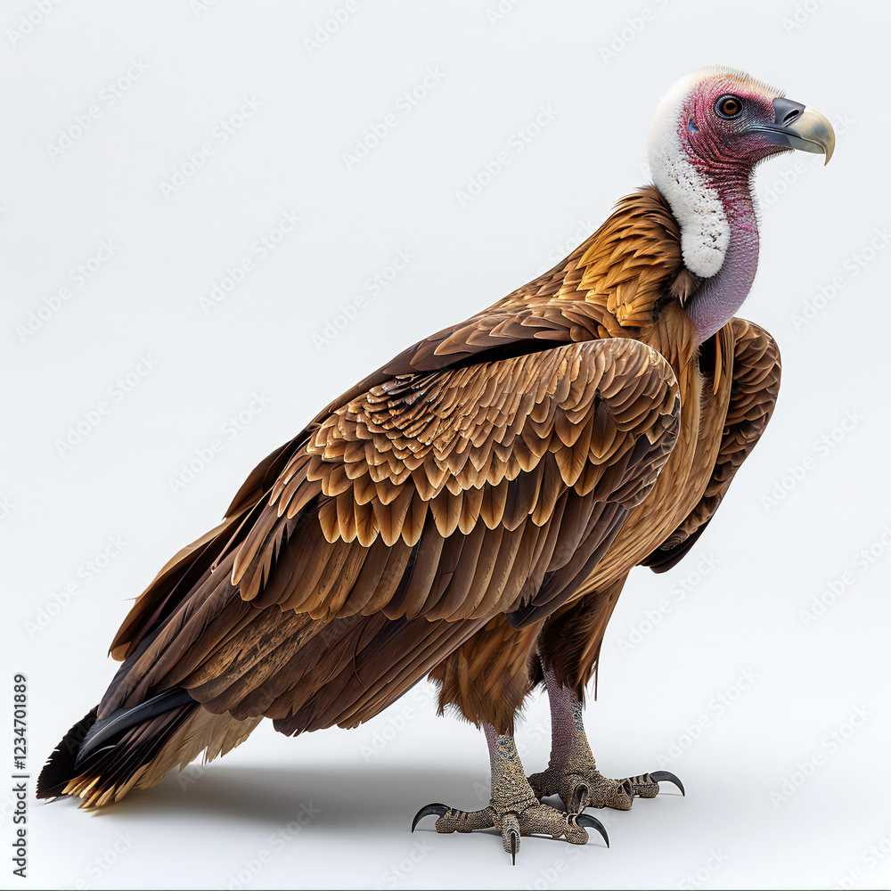 Isolated Turkey Bird on White Background Isolated Turkey Bird on White Background