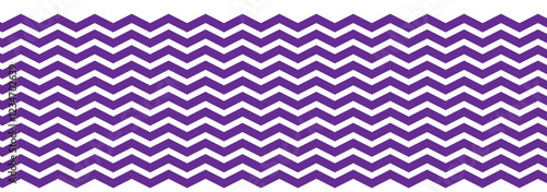 Wave line and wavy zigzag lines. Black curved lines pattern in abstract style. Horizontal geometric decoration element. Vector illustration.