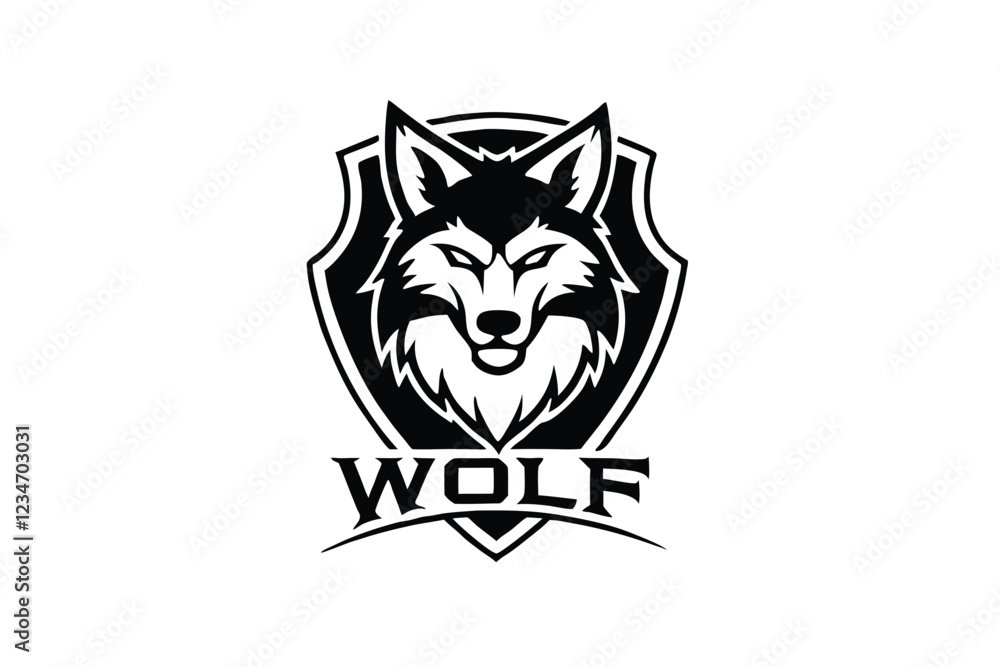 head of a wolf head of a wolf