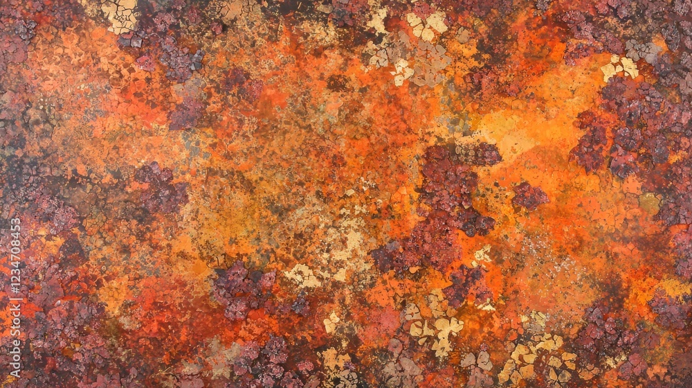 Dramatic Rusty Metal Surface with Oxidized Iron Texture and Colors Dramatic Rusty Metal Surface with Oxidized Iron Texture and Colors