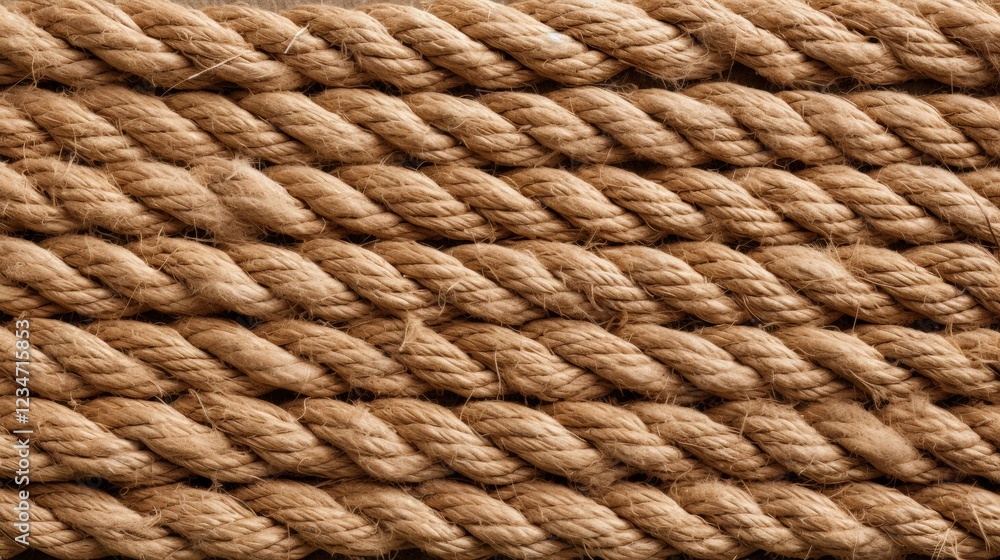 Close-Up of Natural Rope Texture Showcasing Braided Fibers and Warm Tones for Rustic and Organic Themed Design Projects Close-Up of Natural Rope Texture Showcasing Braided Fibers and Warm Tones for Rustic and Organic Themed Design Projects