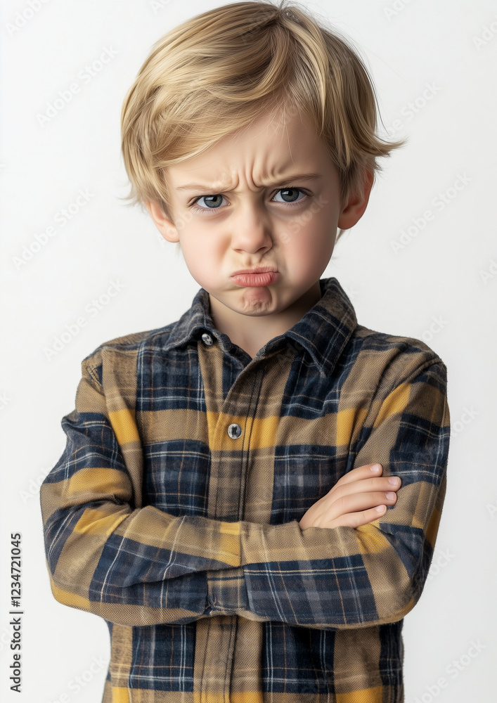 portrait of a angry child portrait of a angry child