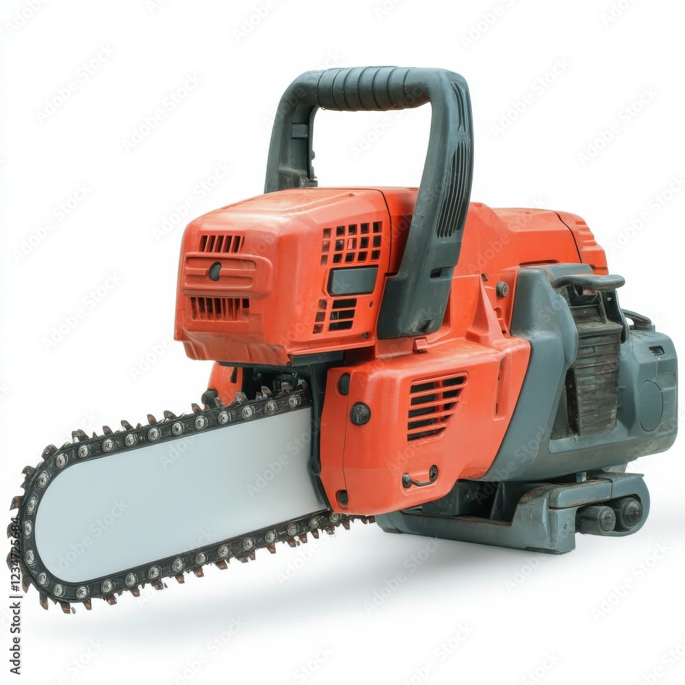 Chainsaw Isolated on White Background Chainsaw Isolated on White Background