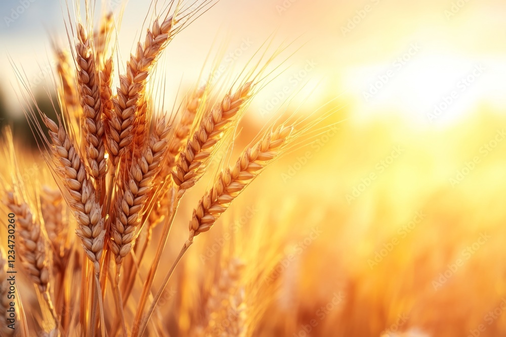 A hyper-realistic close-up of a substantial pile of freshly harvested grains, with intricate details of each kernel glowing in golden sunlight A hyper-realistic close-up of a substantial pile of freshly harvested grains, with intricate details of each kernel glowing in golden sunlight