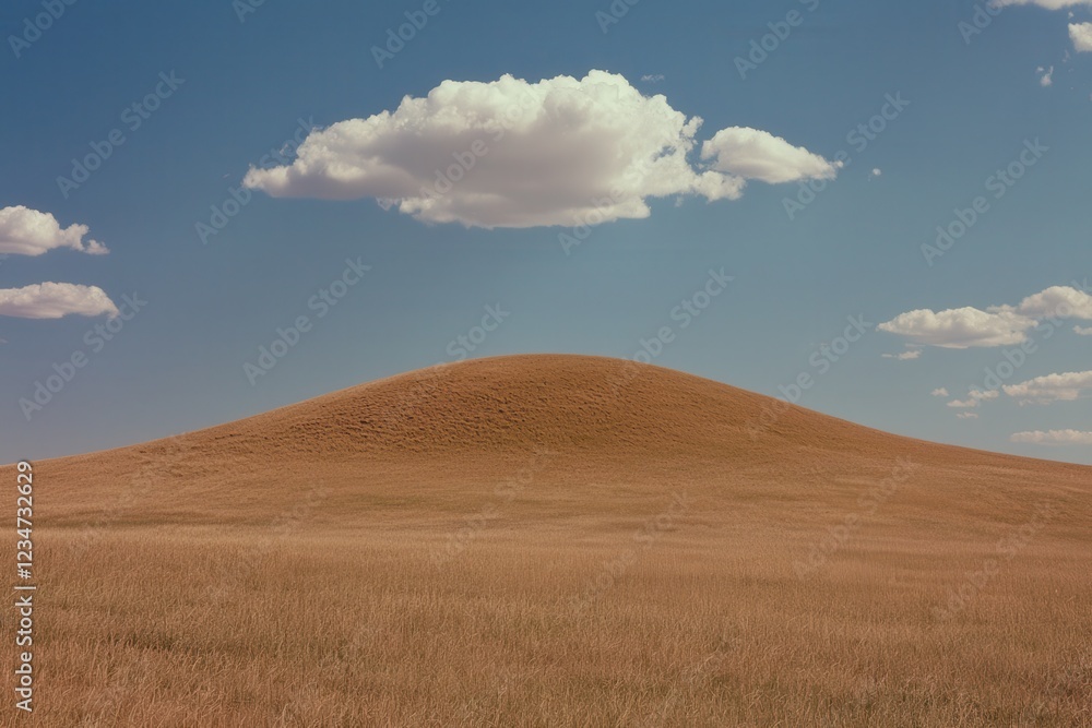 Rolling hills landscape open field natural environment wide angle minimalistic design inspiration Rolling hills landscape open field natural environment wide angle minimalistic design inspiration
