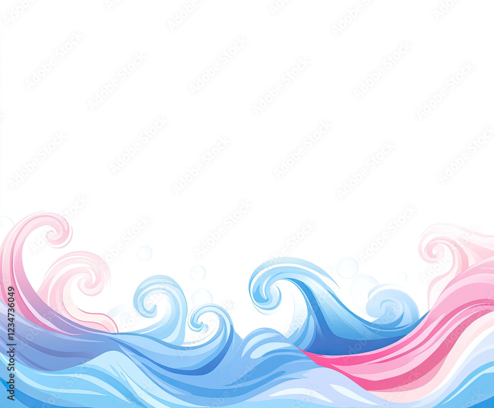 Abstract Pastel Wave Gradient Background Abstract Pastel Wave Gradient Background