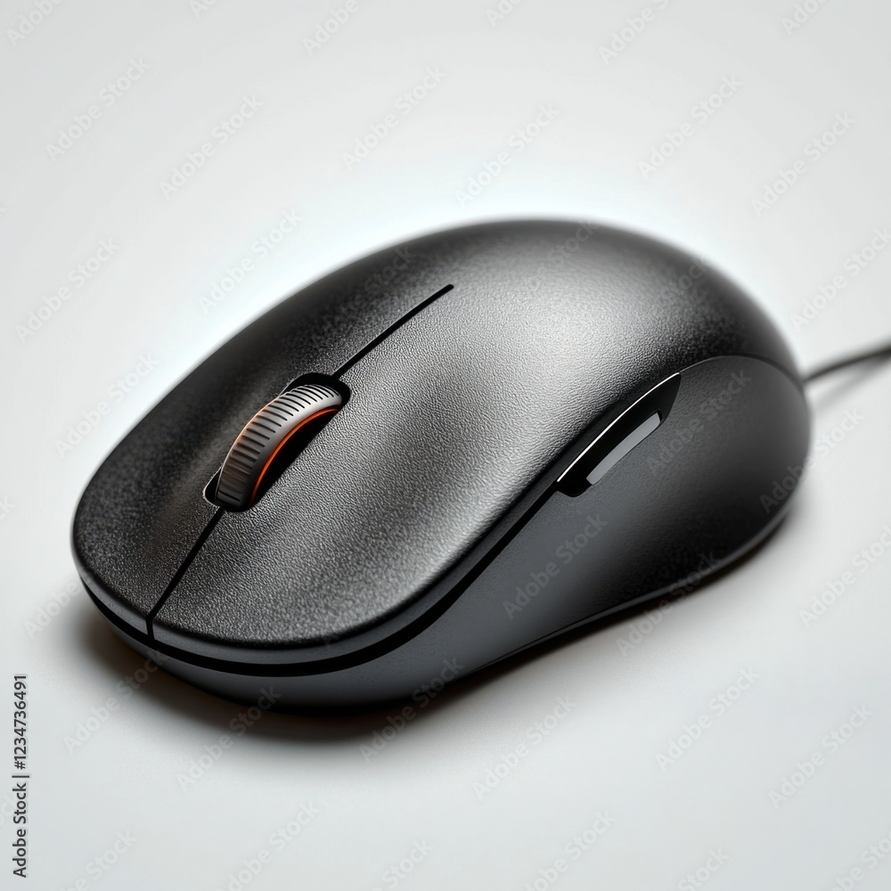 Computer Mouse Isolated on White Background Computer Mouse Isolated on White Background
