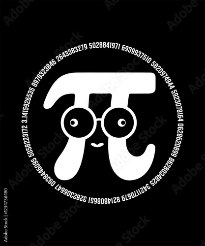 Happy pi day ,Pi day  t-shirt design