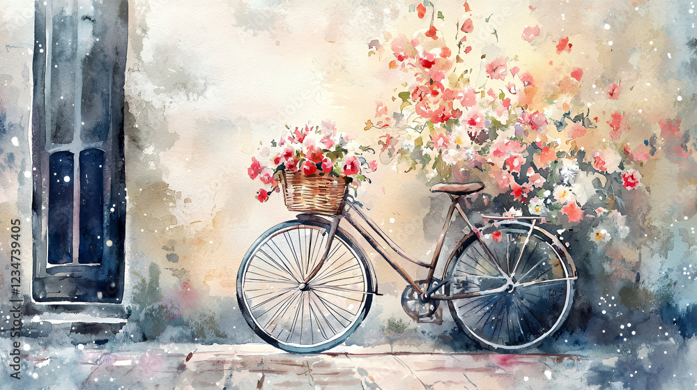 Obraz premium bicycle in the street