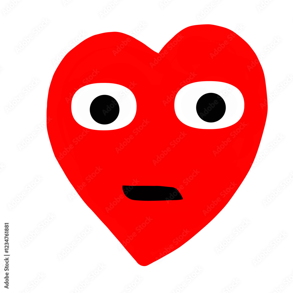Hand-drawn heart reaction artwork, offering a personalized and artistic touch to romantic illustrations and love-themed designs. Hand-drawn heart reaction artwork, offering a personalized and artistic touch to romantic illustrations and love-themed designs.