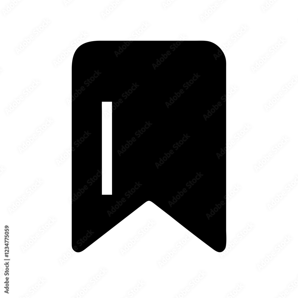 Bookmark Vector Icon for Reading and Organization Bookmark Vector Icon for Reading and Organization