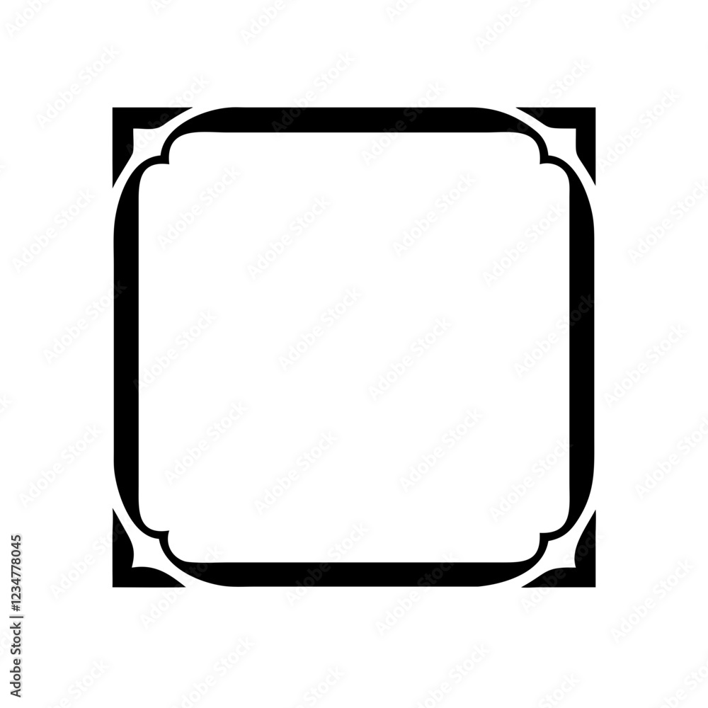 Frame Vector Icon for Picture and Display Representation Frame Vector Icon for Picture and Display Representation