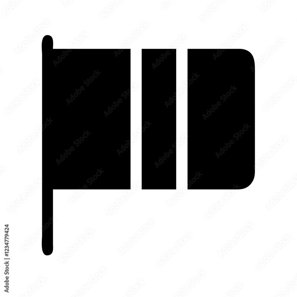 Italy Flag Vector Icon for National Identity and Heritage Representation Italy Flag Vector Icon for National Identity and Heritage Representation
