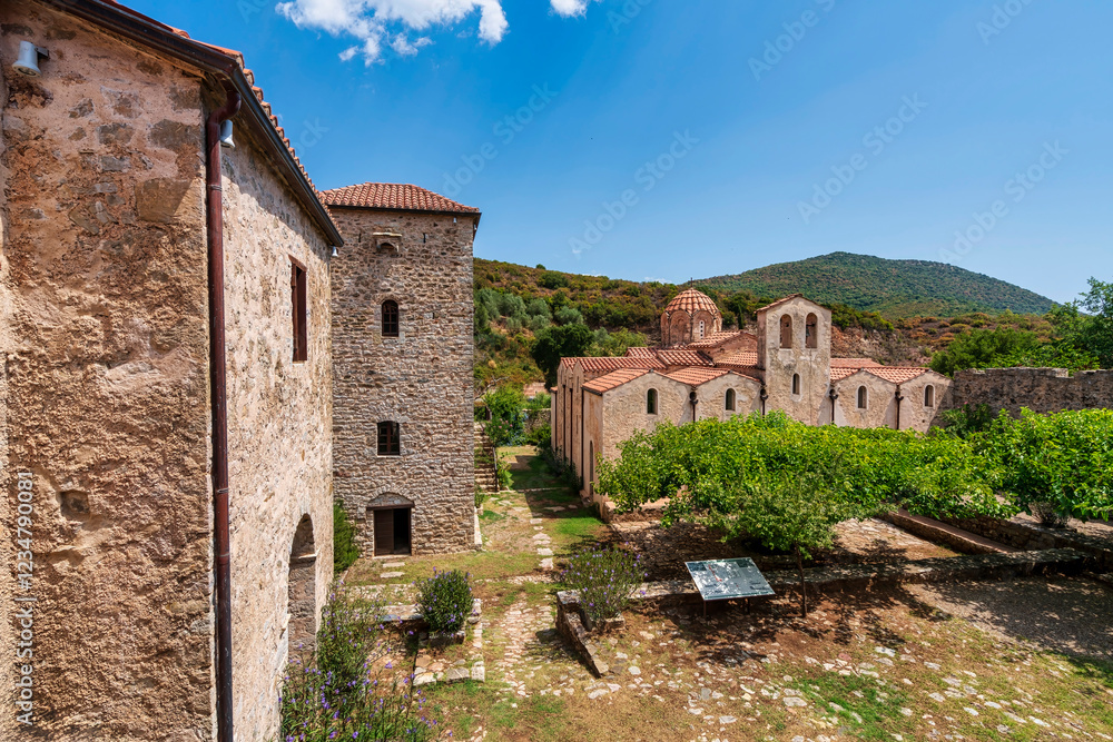 Andromonastiro Monastery Complex in Messinia, Greece Andromonastiro Monastery Complex in Messinia, Greece