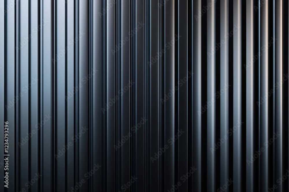 A sleek, vertical striped texture in shades of deep black, creating a modern and minimalist aesthetic. A sleek, vertical striped texture in shades of deep black, creating a modern and minimalist aesthetic.