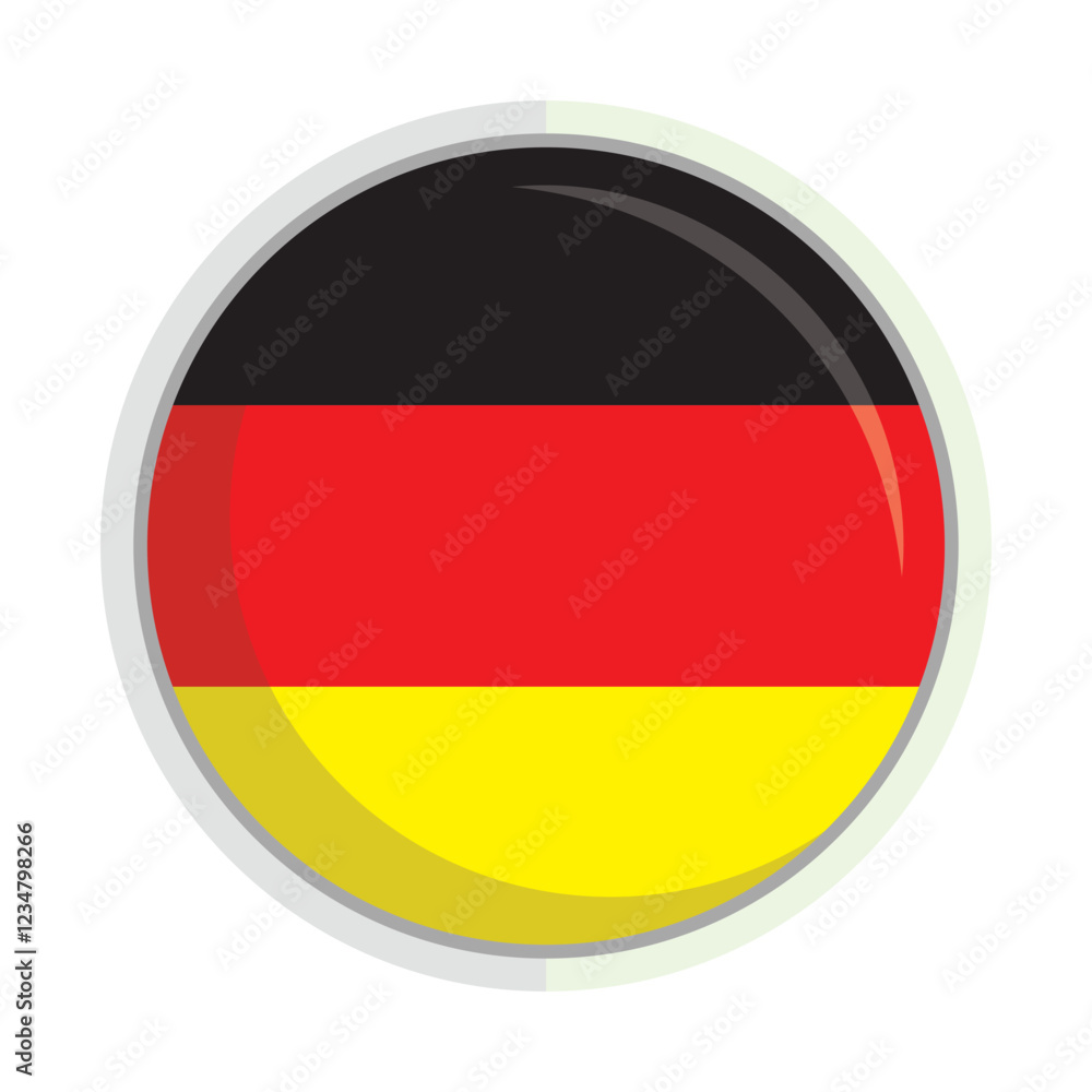 Germany national flag shield Badge Germany national flag shield Badge