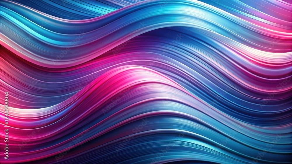 Abstract Swirling Waves of Vibrant Blues and Pinks in a Dynamic and Artistic Design Abstract Swirling Waves of Vibrant Blues and Pinks in a Dynamic and Artistic Design