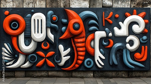 graffiti on the wall