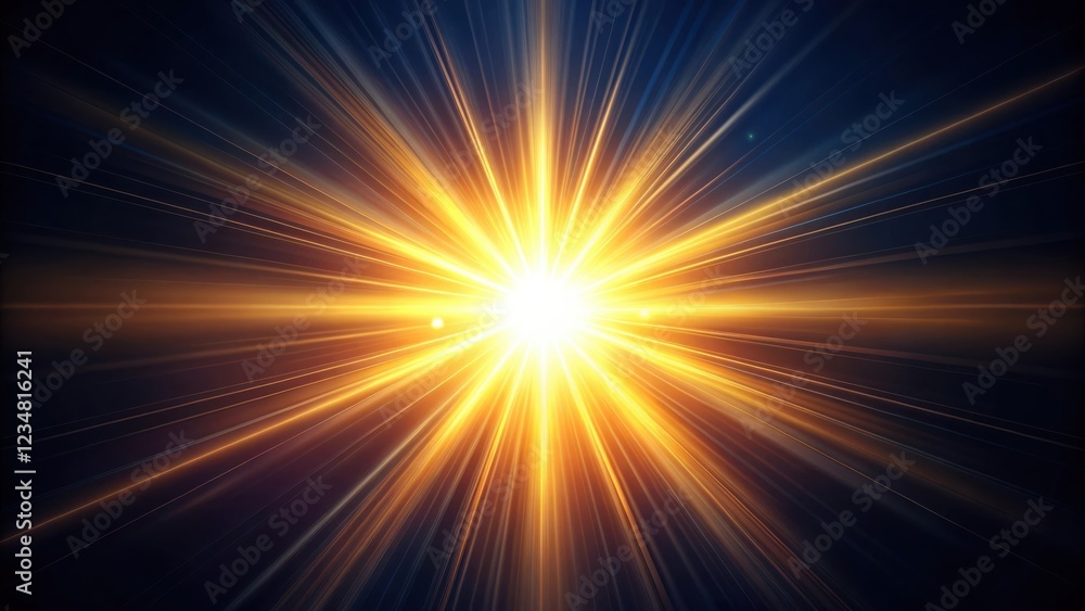Abstract Sunburst of Radiant Light Emitting from a Central Point of Intense Brightness, Embracing the Viewer with Warmth and Energy Abstract Sunburst of Radiant Light Emitting from a Central Point of Intense Brightness, Embracing the Viewer with Warmth and Energy