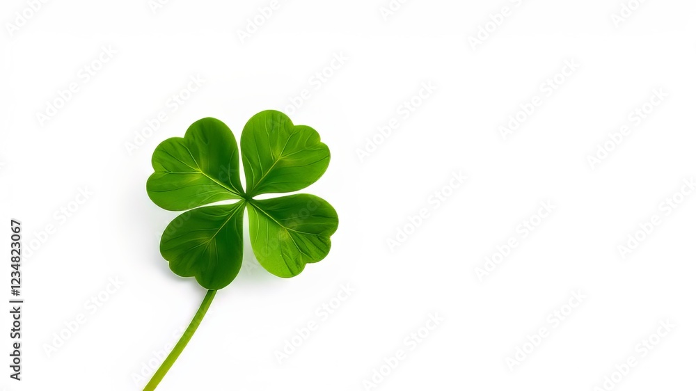 Four-Leaf Clover St. Patrick's Day AI Art Four-Leaf Clover St. Patrick's Day AI Art
